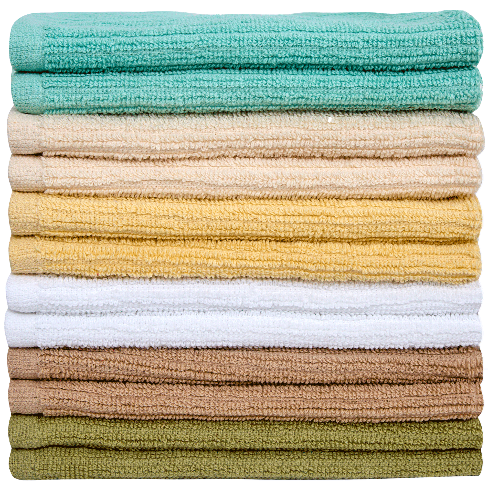 Bumble 12-Pack Antimicrobial Barmop Kitchen Towels / 16” x 19