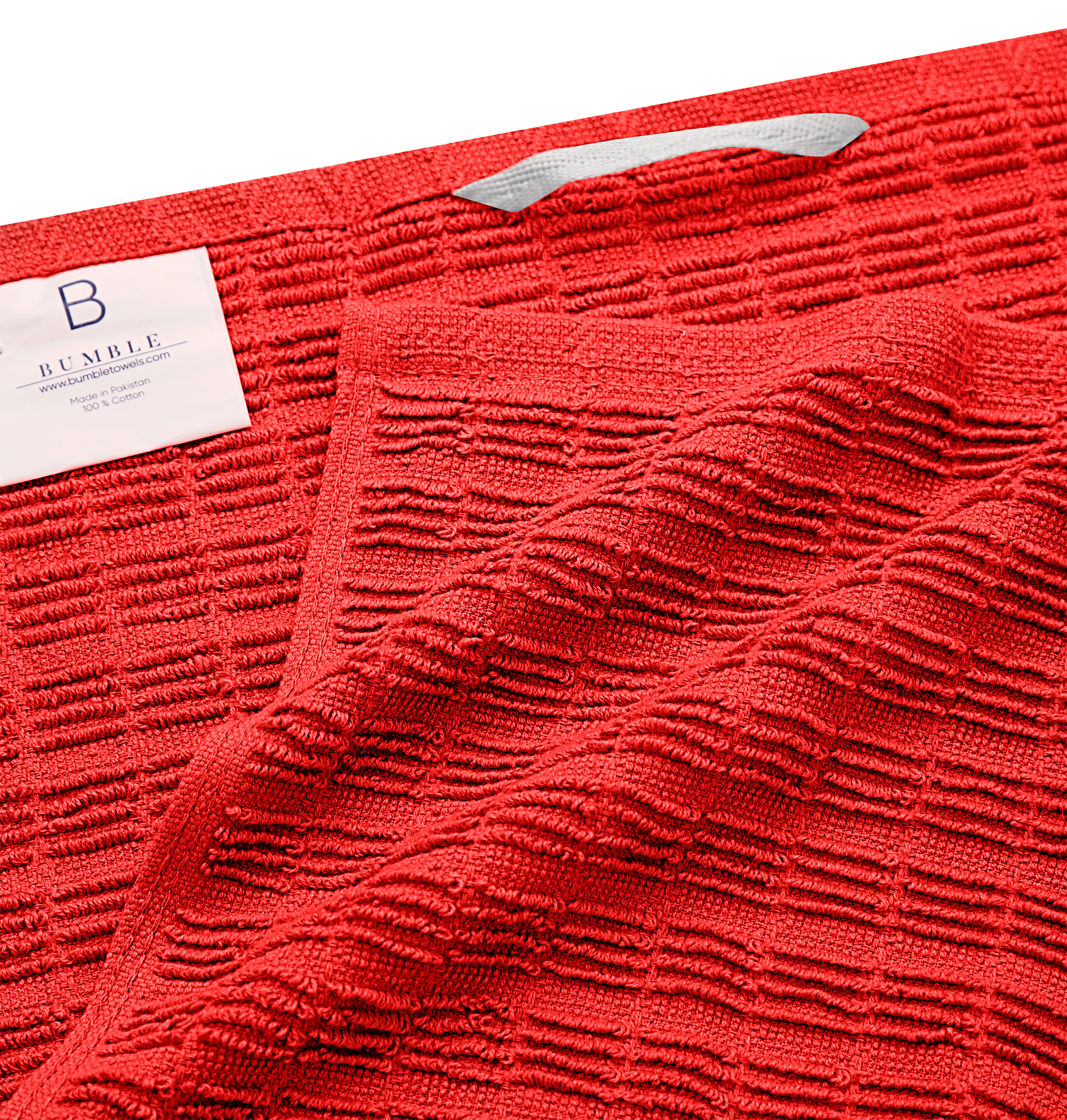 Buy Solid Ribbed Kitchen Towel Sets at Bumble Towels