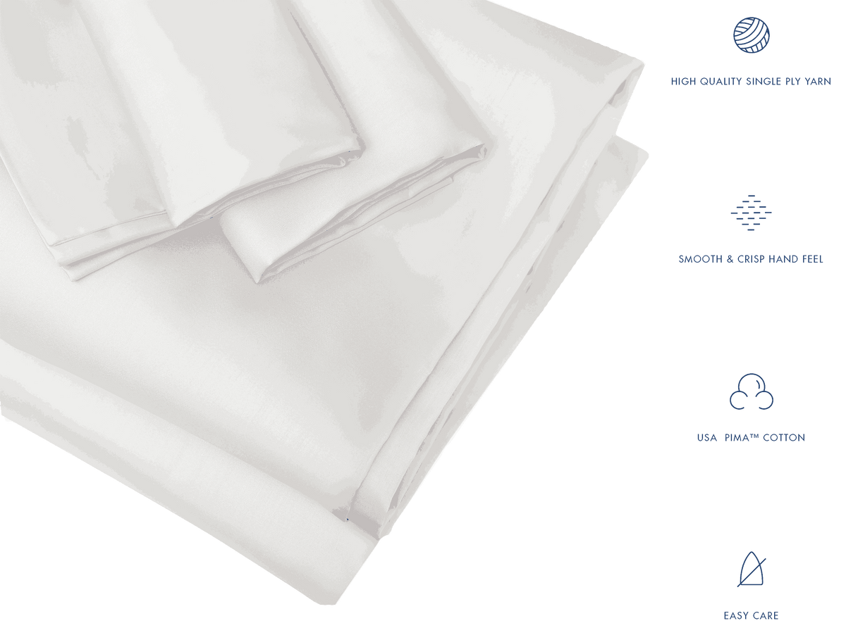 Bumble Towels: Classic USA Pima Cotton Sateen Sheets